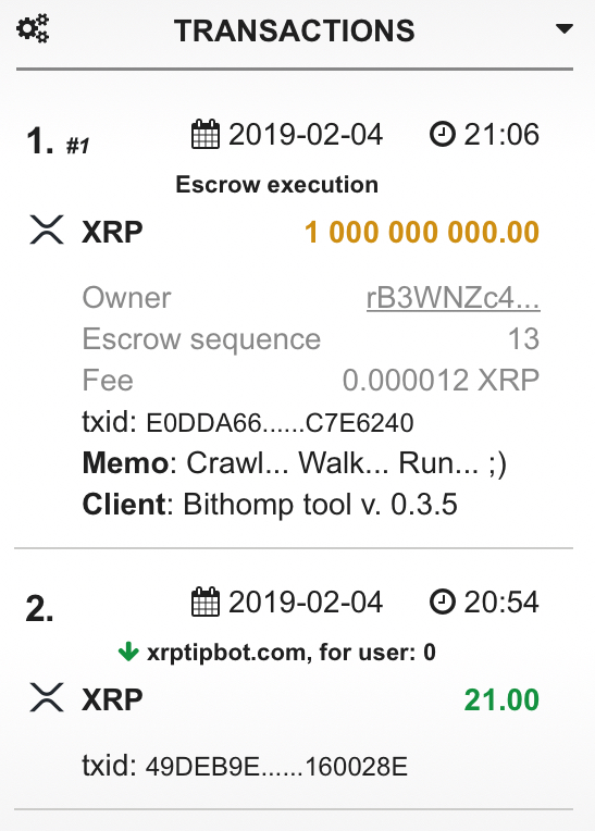 XRP-ripple